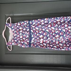 Lilly Pulitzer Iggy Resort White Gillty Cut Out Shift. Size 4.